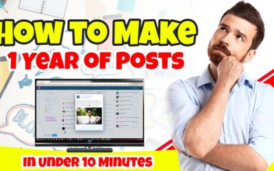 One Year of Social Posts With MissingLettr