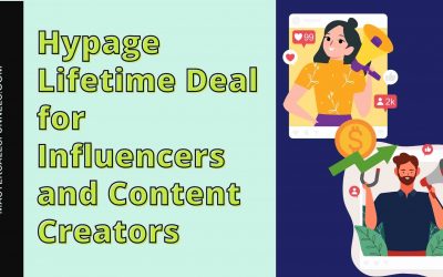 Hypage Lifetime Deal for Influencers and Content Creators