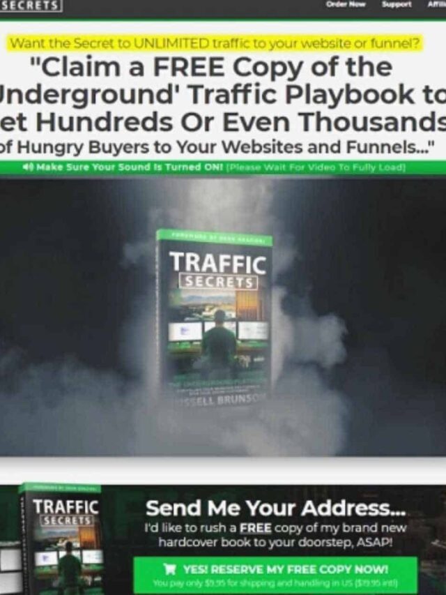The New Traffic Secrets Funnel Hack